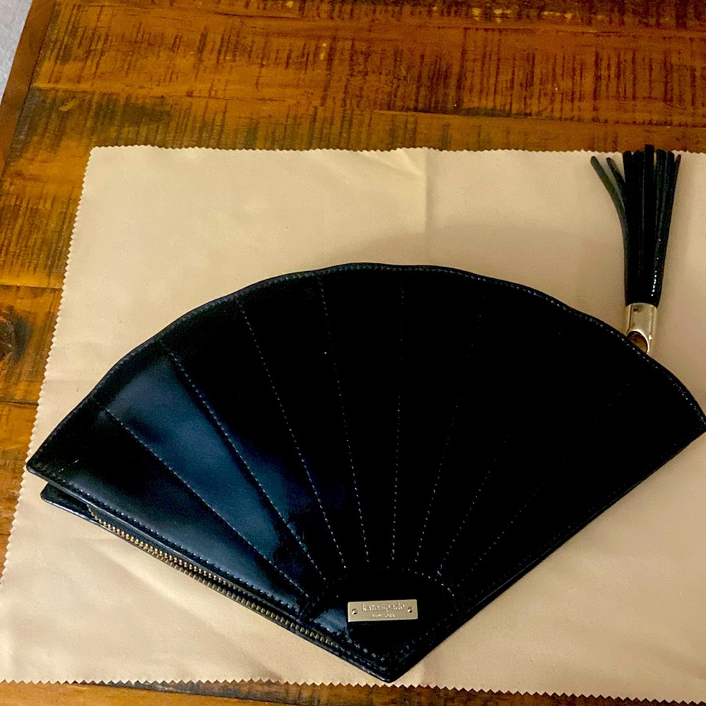 Kate spade fan-shape clutch bag